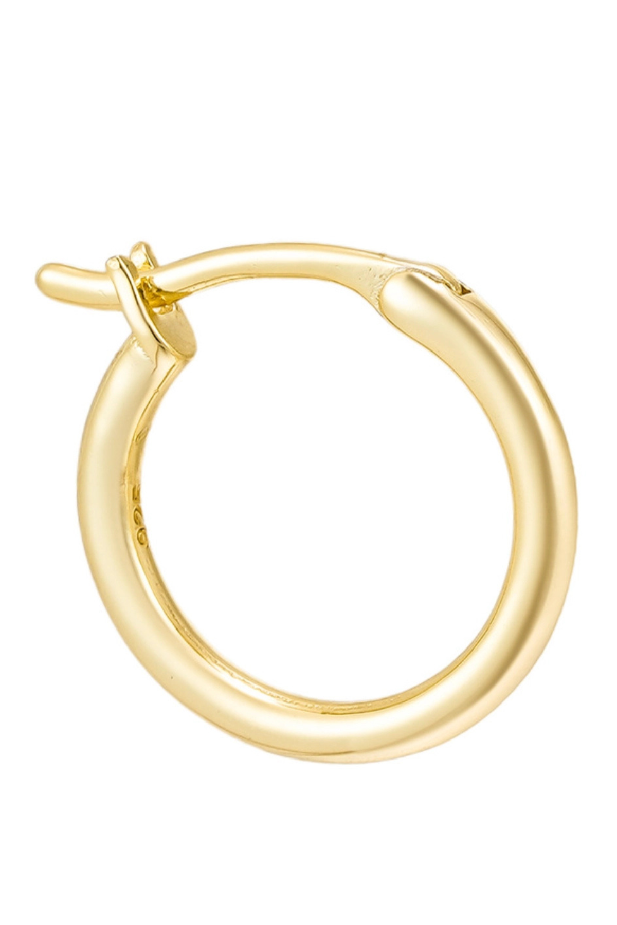 13mm gold hoop earrings for charms