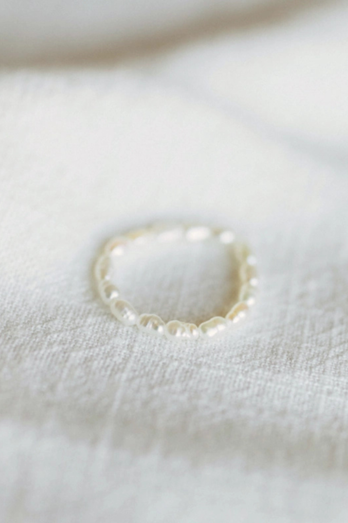 freshwater pearl ring everyday stackable
